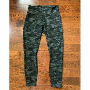 FABLETICS Size XXS Powerhold Womens High Waisted Printed Green Camo Leggings